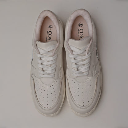 Cos Tan Low Ball Classic Red & White Sneakers