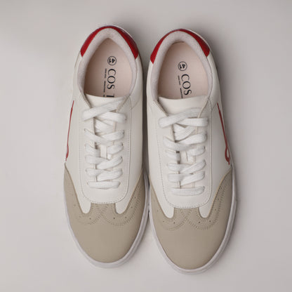 Cos Tan GAT Green Accent Sneakers