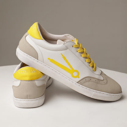 Cos Tan GAT Green Accent Sneakers