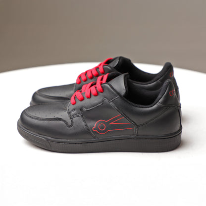 Cos Tan Low Ball Classic Red & White Sneakers