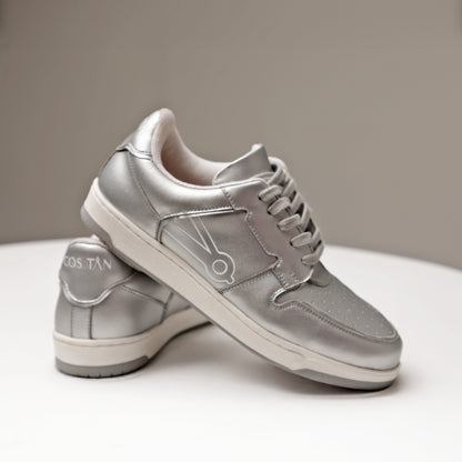 Cos Tan Low Ball Classic Red & White Sneakers