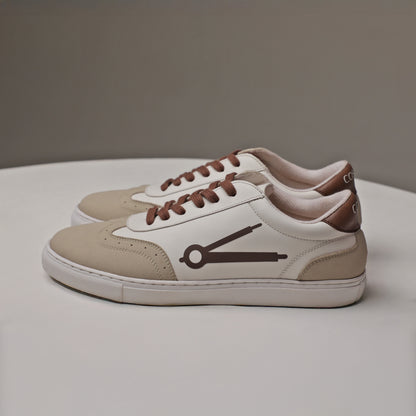 Cos Tan GAT Green Accent Sneakers