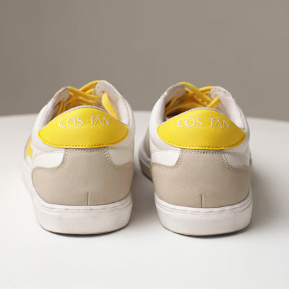 Cos Tan GAT Green Accent Sneakers