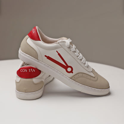 Cos Tan GAT Green Accent Sneakers