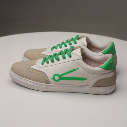Cos Tan GAT Green Accent Sneakers