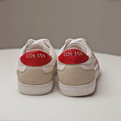 Cos Tan GAT Green Accent Sneakers