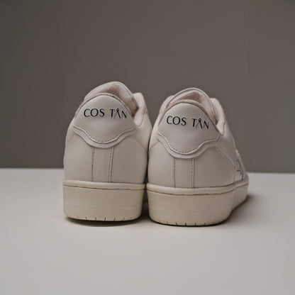 Cos Tan Low Ball Classic Red & White Sneakers