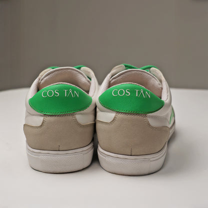 Cos Tan GAT Green Accent Sneakers